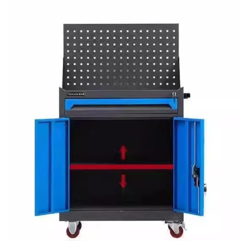 

Мобильная тележка-тумба для инструментов, усиленная, для мастерской, с выдвижными ящиками, металлический шкаф для хранения деталей, модель MH40GJG