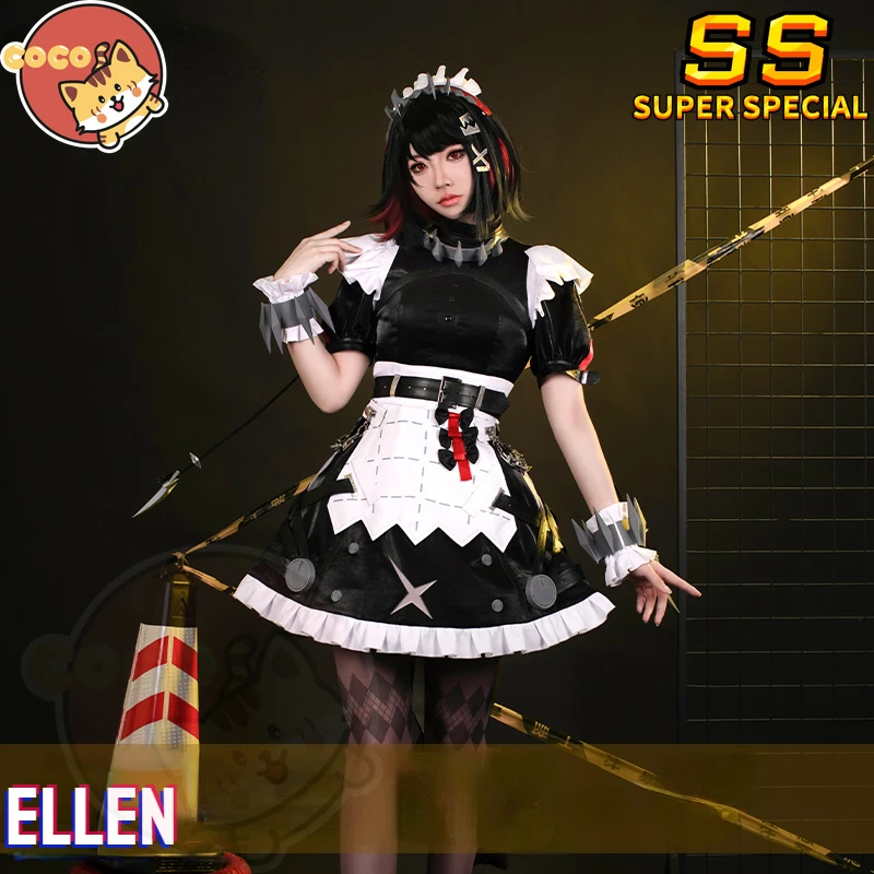 Gioco ZZZ Ellen Cosplay Costume gioco zona Zenless Zero Ellen Joe Cosplay Victoria Costume per le pulizie Ellen parrucca Cosplay CoCos-SS