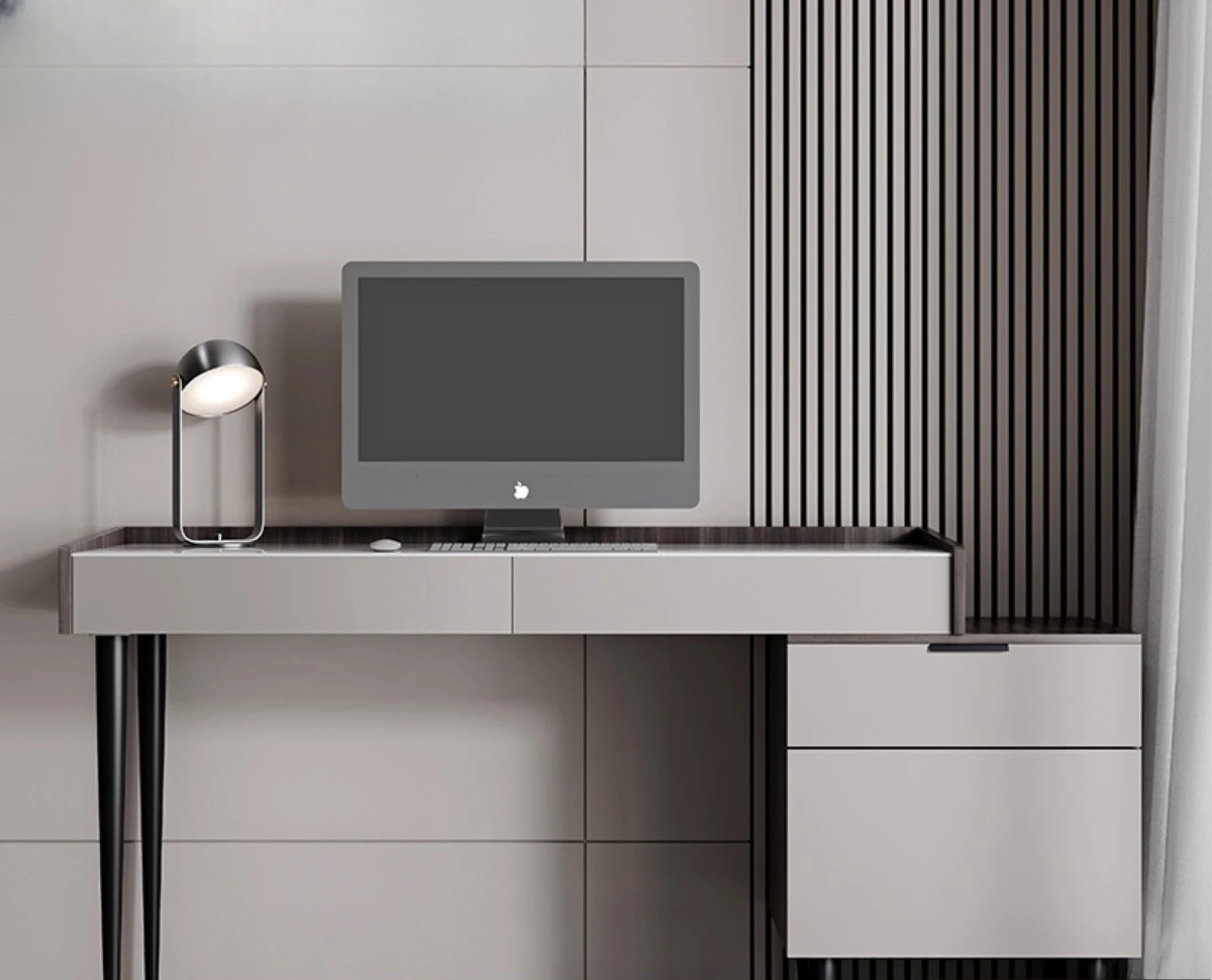 

Итальянский компьютерный стол из каменной плиты, рабочий стол, домашний стол, спальня, простой