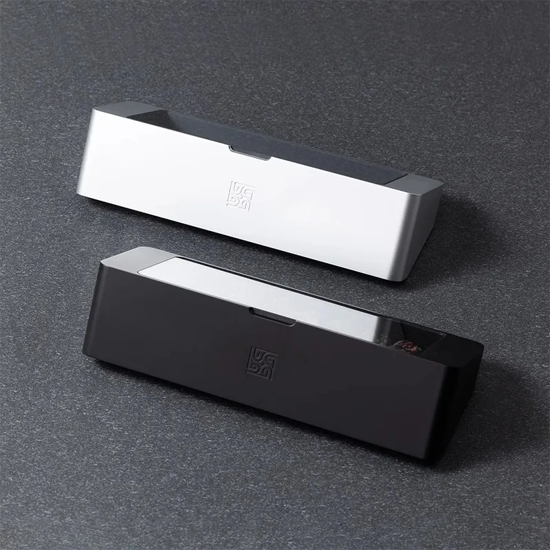 Mifuny KBDfans Keyboard Custom Resin Personalized Keycap Box Storage Display Box Bliss Metal Anode Silicone Glass for Office