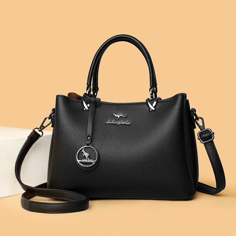 

Luxury Designer Handbag Brand High Quality Soft Leather Bags 2025 Sac Crossbody Shoulder Bag For Womens Casual Tote Bag Bolsos