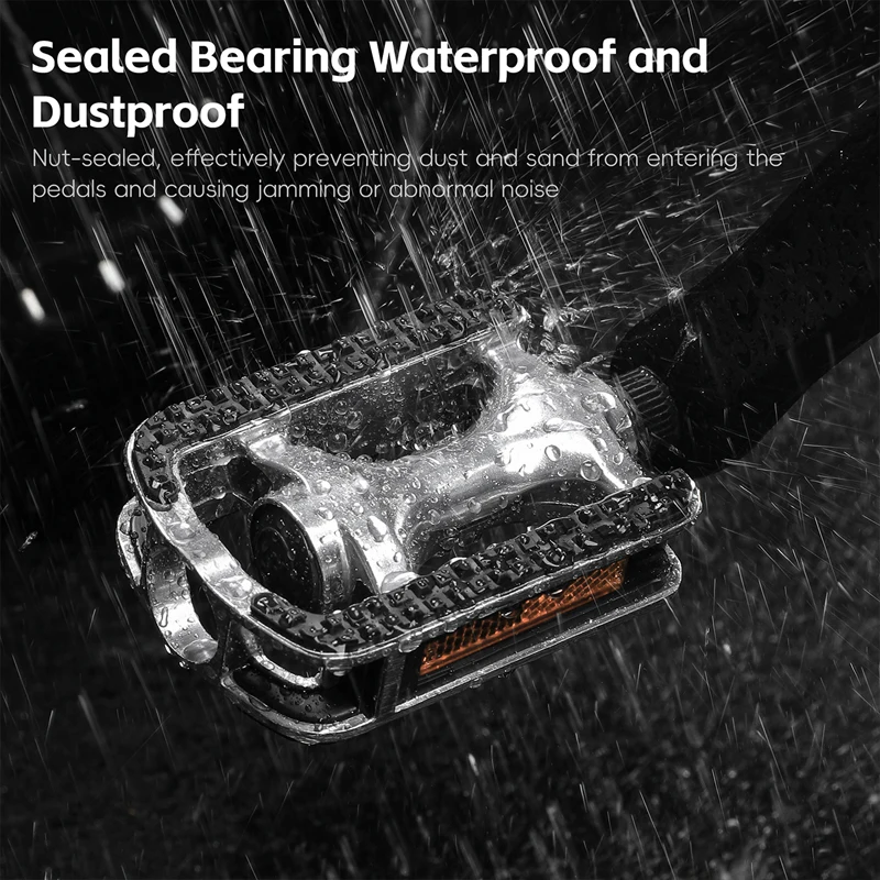 Classic High-strength Aluminum Alloy Bicycle Pedal 3D Anti Slip Surface High-quality Bearing Pedal Bicycle Accessories