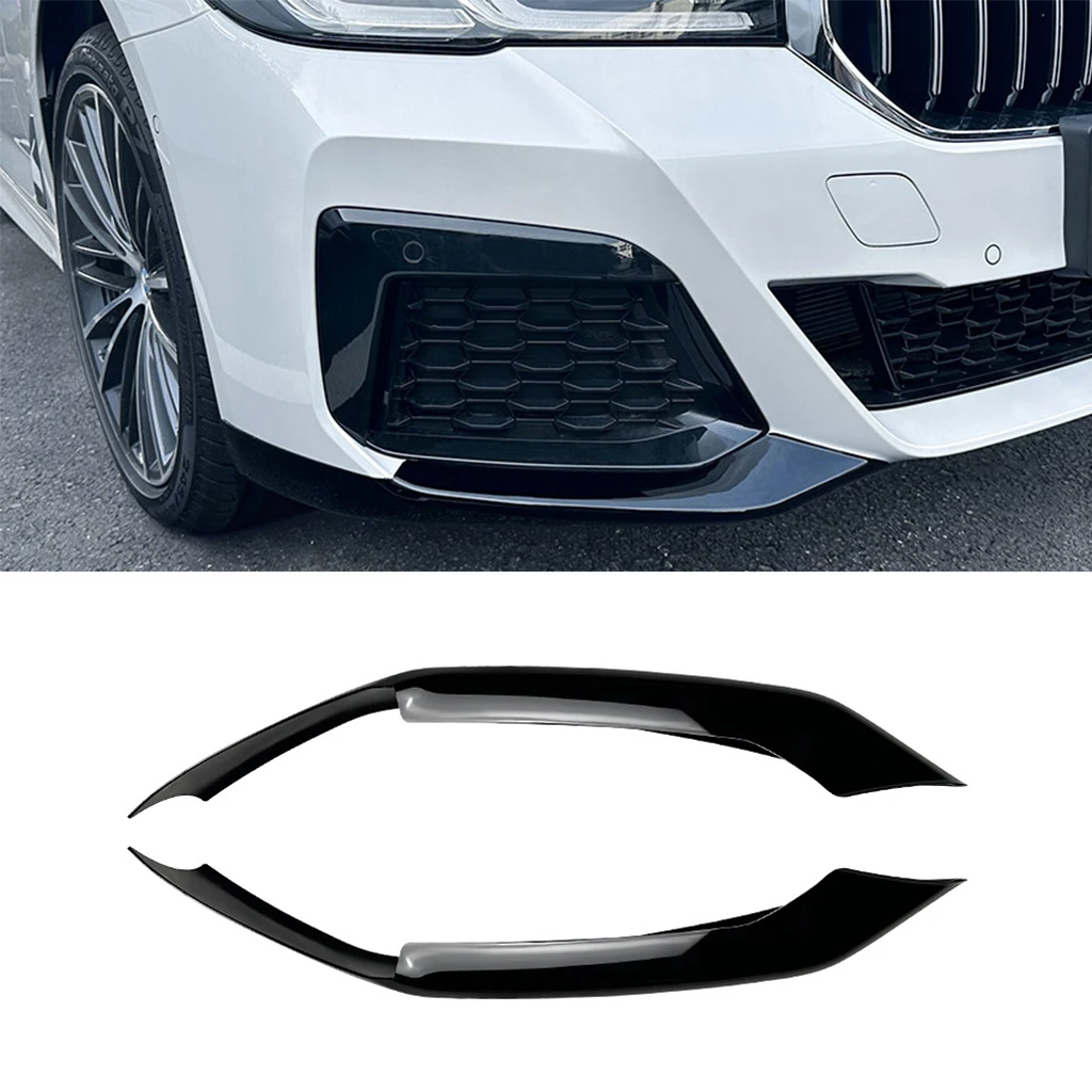 

Front Bumper Lip Spoiler Splitter For BMW 5 Series G30 G31 LCI M Sport 2021-2023 Diffuser Body kits