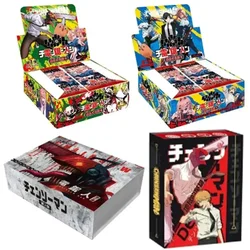 Motosserra homem cartão inferno herói cartas jogo casual moda cartões raro metal animação coleção cartão crianças brinquedos presentes