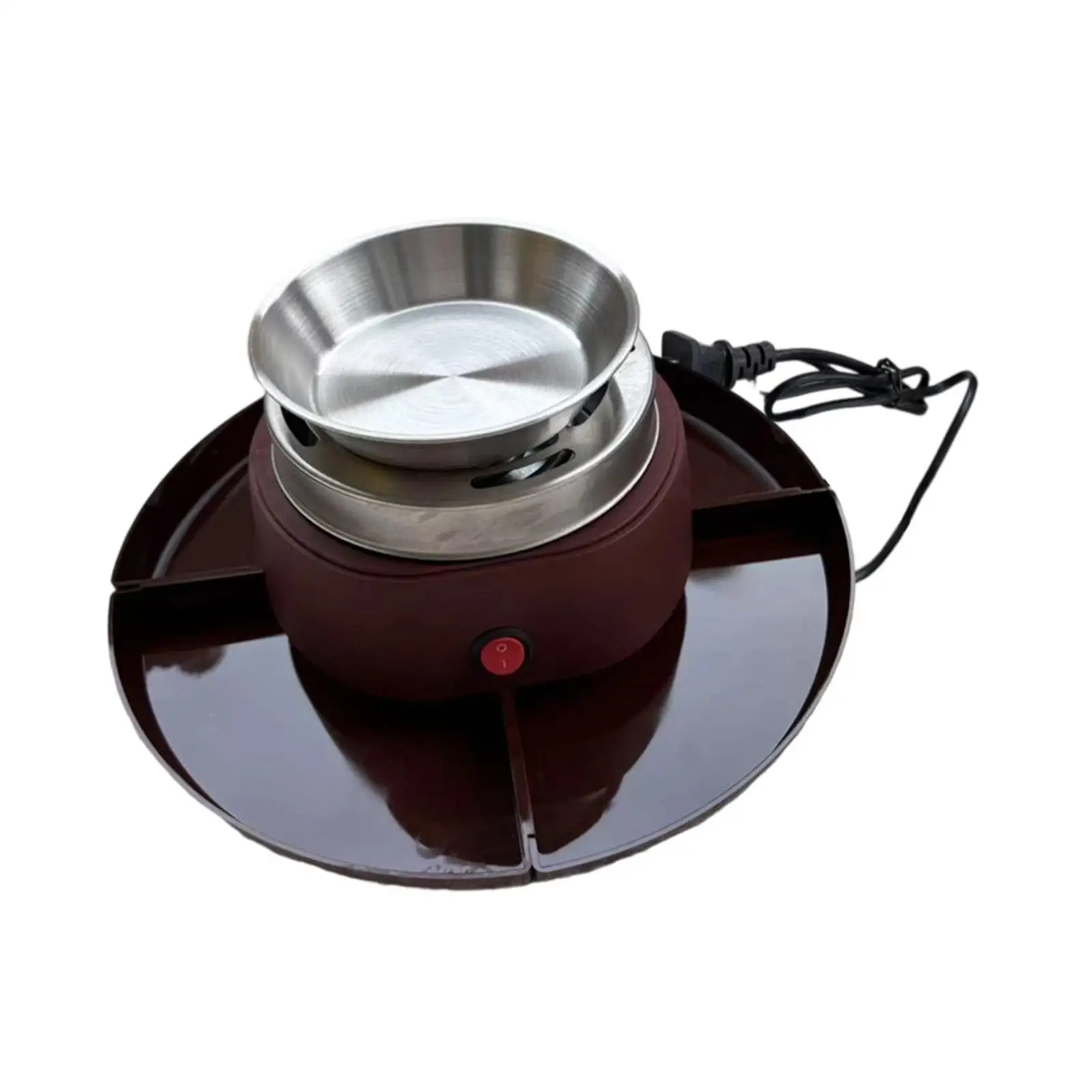 Smores Kit S'mores Maker Set Chocolate Melting Pot Housewarming Gifts Flameless Roaster for Family Christmas Wedding Birthday