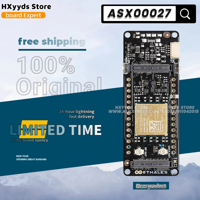 Arduino Portenta Mid Carrier [ASX00055] - Carrier board for Portenta H7, offers extensive connectivity and expansion capabilities, ideal for advanced IoT and industrial projects