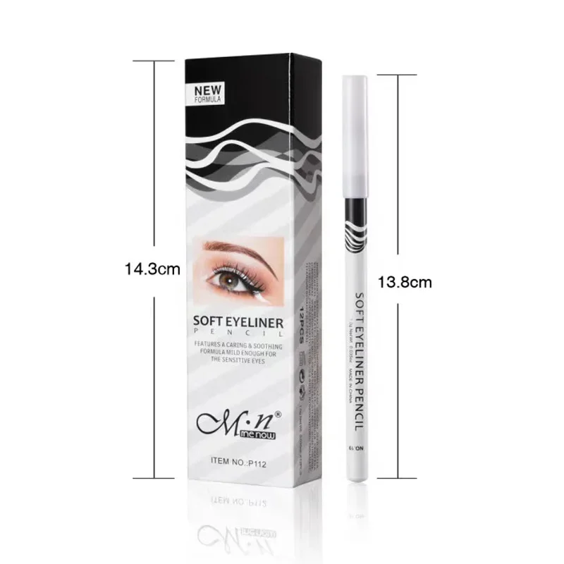 สีขาวดินสอยาวนาน Smooth Matte Eye Liner กระจ่างใสโกหก Silkworm ปากกาผู้หญิง Party Eyes เครื่องสำอางค์แต่งหน้า