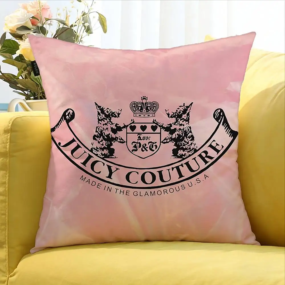 J-Juicy C-Couture World Various Sizes Square Pillow Case For Car Home Bedchamber Decor