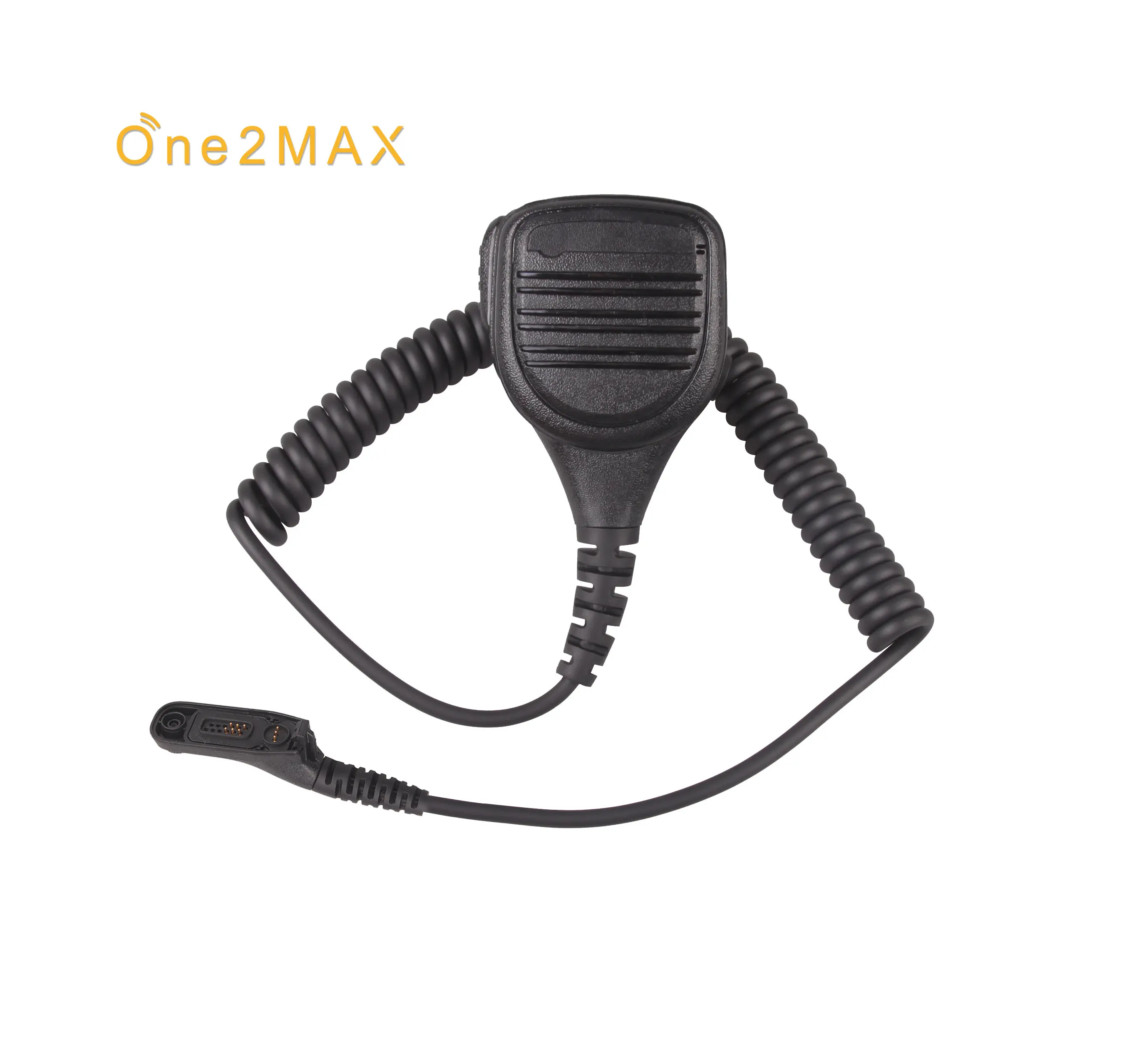 

ONE2MAX Handheld Speaker Mic Microphone for Motorola xpr6300, XPR6350, XPR6380, XPR6500 Walkie Talkie Two Way Radio for ROHS