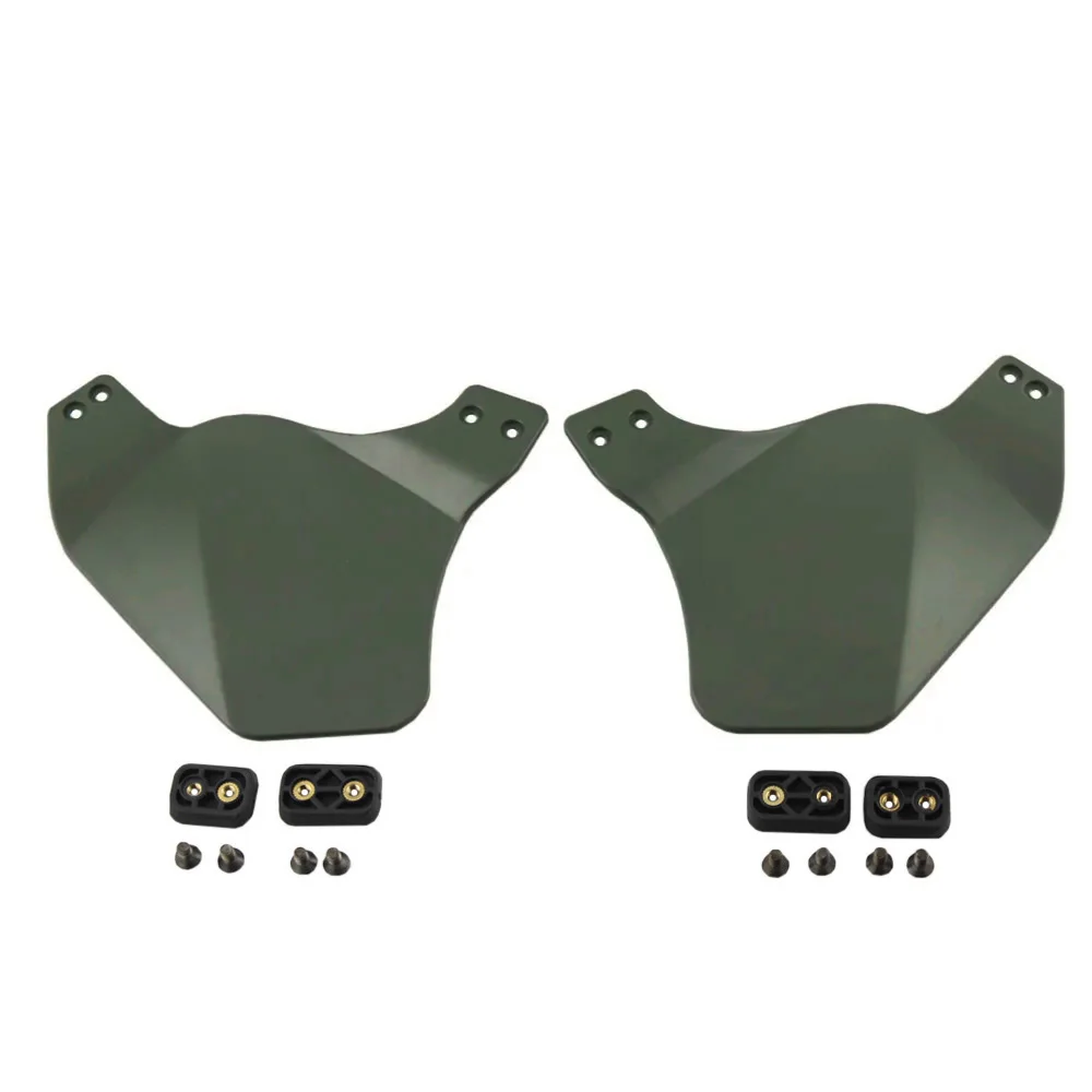 VULPO protector lateral de orejas para casco táctico MICH ACH Airsoft