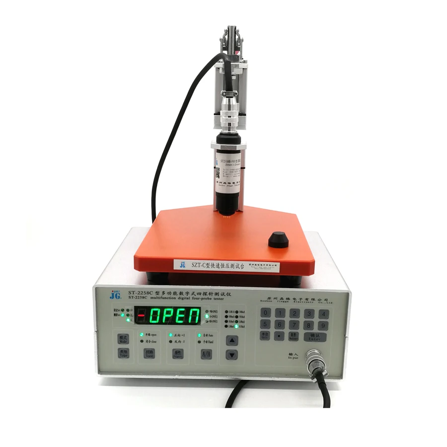 copper foil tape resistivity tester/ graphite carbon brick crucible resistivity meter