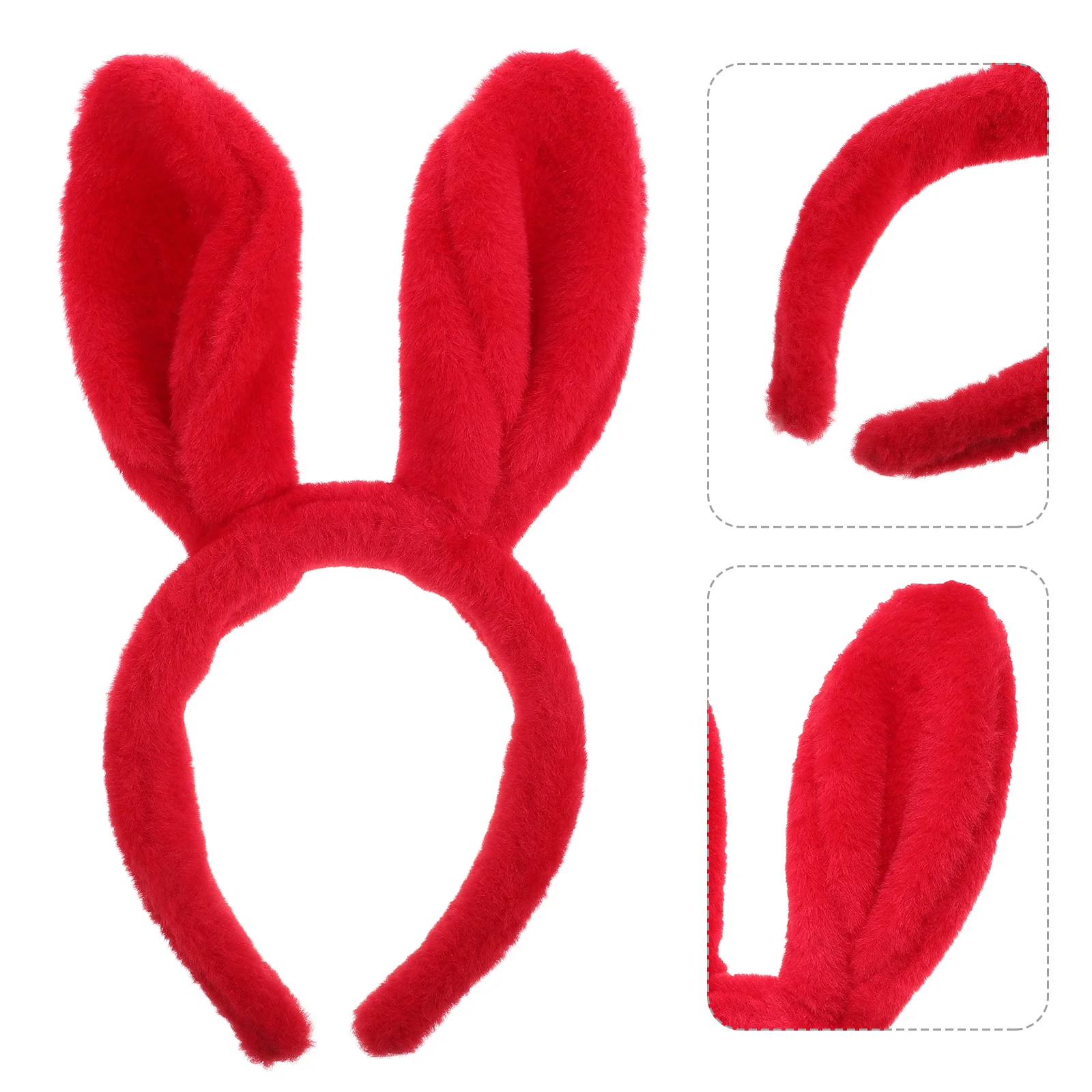 

Headband Animal Costume Hairband Furry Cute Plush Hat Women's Halloween Antenna