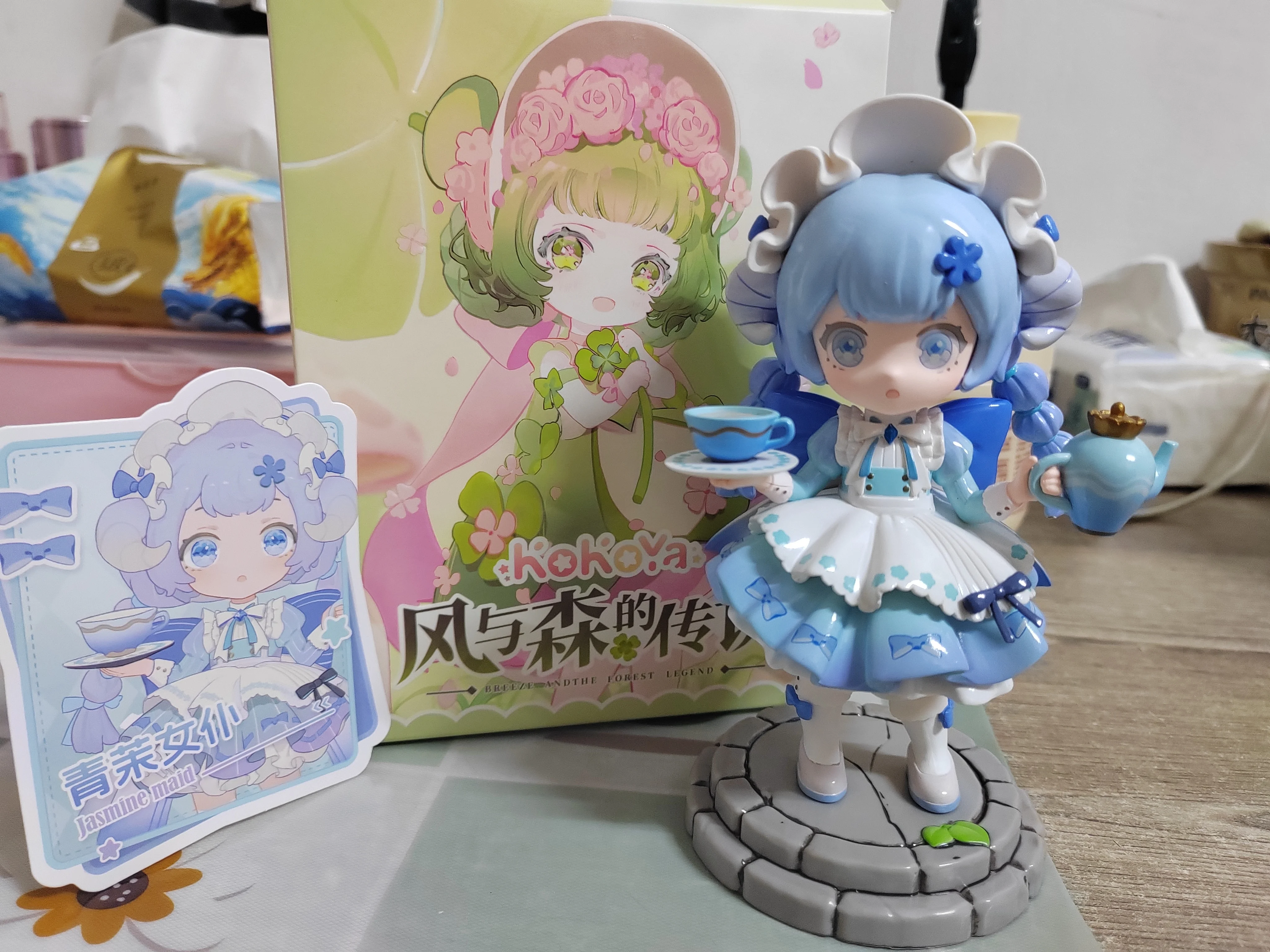 

Authentic Kokoya: Legend of Kokoya's Fourth Generation Wind and Forest, Blind Box Ornament, Toy Doll, Handmade, Accessory Gifts