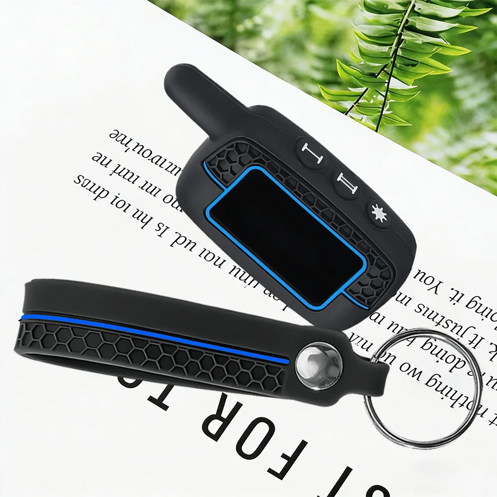 2025 New Silicone Remote Key Case For Starline A6 A9 For Starline A4 A6 A9 A8 LCD 2-Way Alarm Controller Two Way Keychain Cover