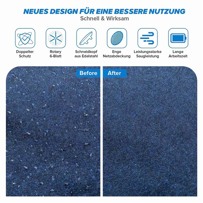 A20M 2X электрическая бритва для ворса, USB аккумуляторная бритва для удаления ворса для различных тканей, резак для ворса, идеально подходит для семьи