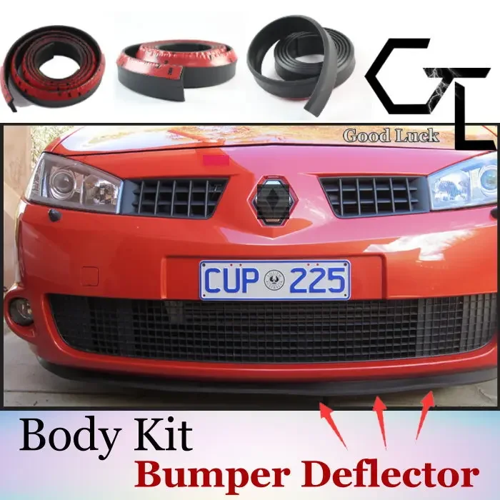 For MINI Bumper Lip / Front Spoiler Deflector For Car View Tuning / Body Kit / Strip Skirt / Anti-Scratch Anti-Scratch Stickers