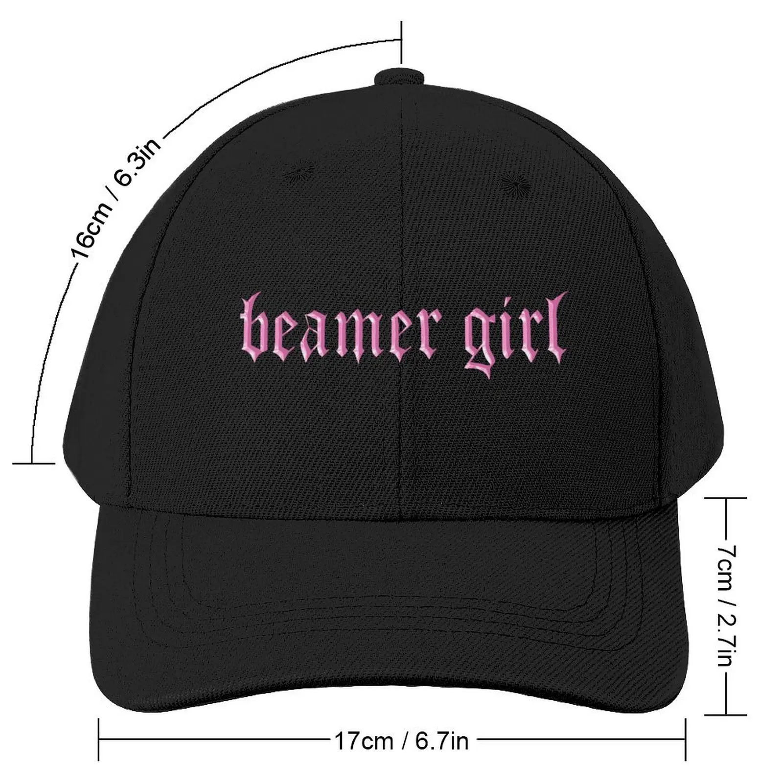 Lil Peep Beamer Girl Baseball Cap Custom Cap Fashion Beach Women Men's