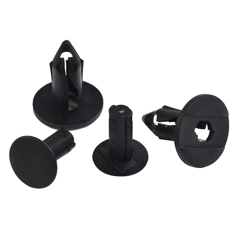 50Pcs Car Rivet Bumper Car Fender Plastic Radiator Shield Side Skirt Clips Door Trim Fender Kit Latest New Parts