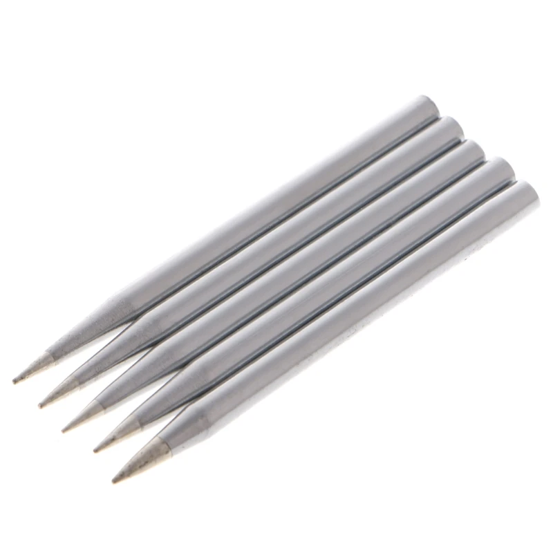 LXAF 5 Pcs 40W Replacement Soldering Iron Tip Lead-Free Solder Tip