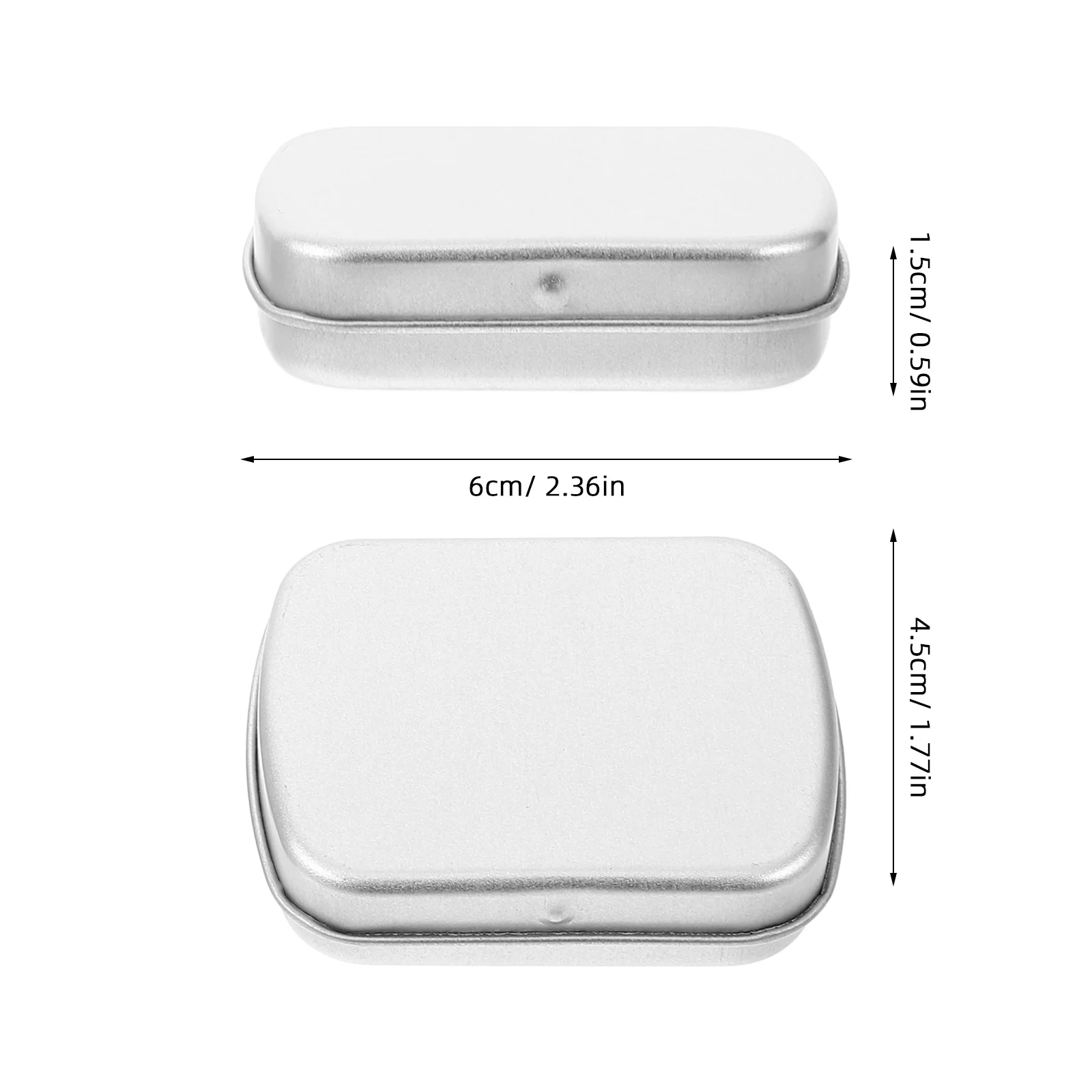 กล่องเก็บยาทาเล็บเจลขนาดเล็ก กล่องเหล็กขนาดกะทัดรัดพร้อมช่องเก็บของ อุปกรณ์ทำเล็บแบบพกพา กล่องใส่สีน้ำ