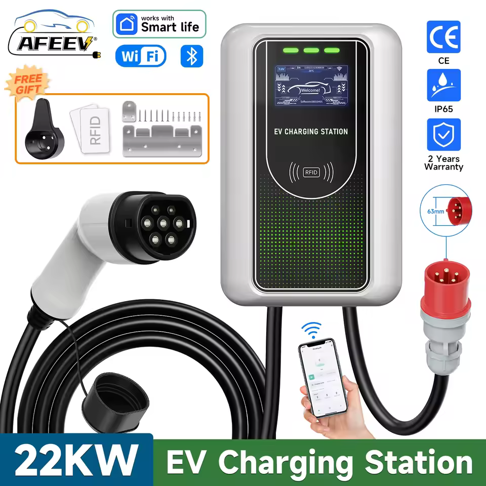 AFEEV 7kW/11kW/22kW EV Charging 
