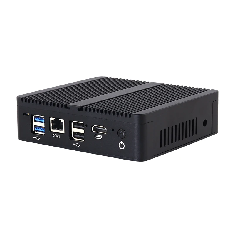 XCY-Mini PC sans ventilateur Intel Celeron J6412, processeur 6x Intel i226V 2.5G, prise en charge Ethernet, Windows, Linux, P95.ense, OPNsense