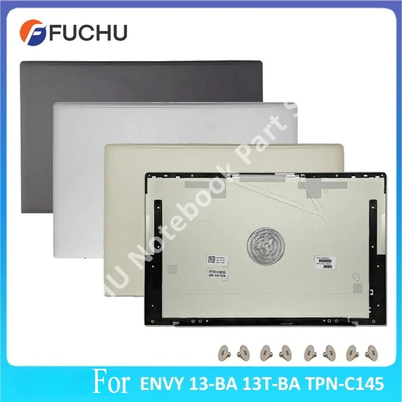 

98% новый сменный чехол для ноутбука Envy 13-BA 13T-BA TPN-C145, задняя крышка ЖК-дисплея, задняя крышка, верхний чехол, серебристый, золотой, коричневый, L94047-001 13,3 дюйма