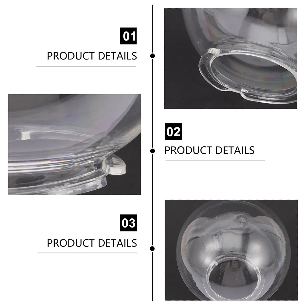 

Post Lamp Shade Globe Light Cover Outdoor Durable Lightweight Protection for Street Wall Lamp Globe Porch Light Cover