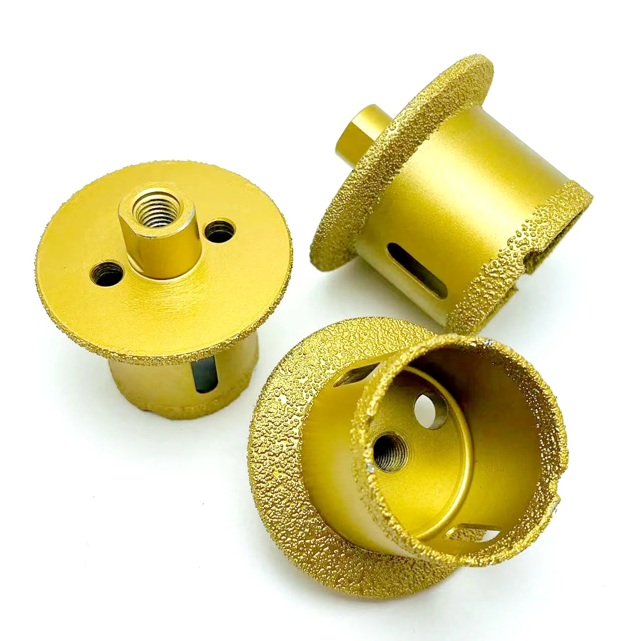 2022 New M10 Thread Vacuum Brazed Diamond Hole Saw Drill Core Bits For Marble Ceramics Porcelain Tile Washbasin Opener