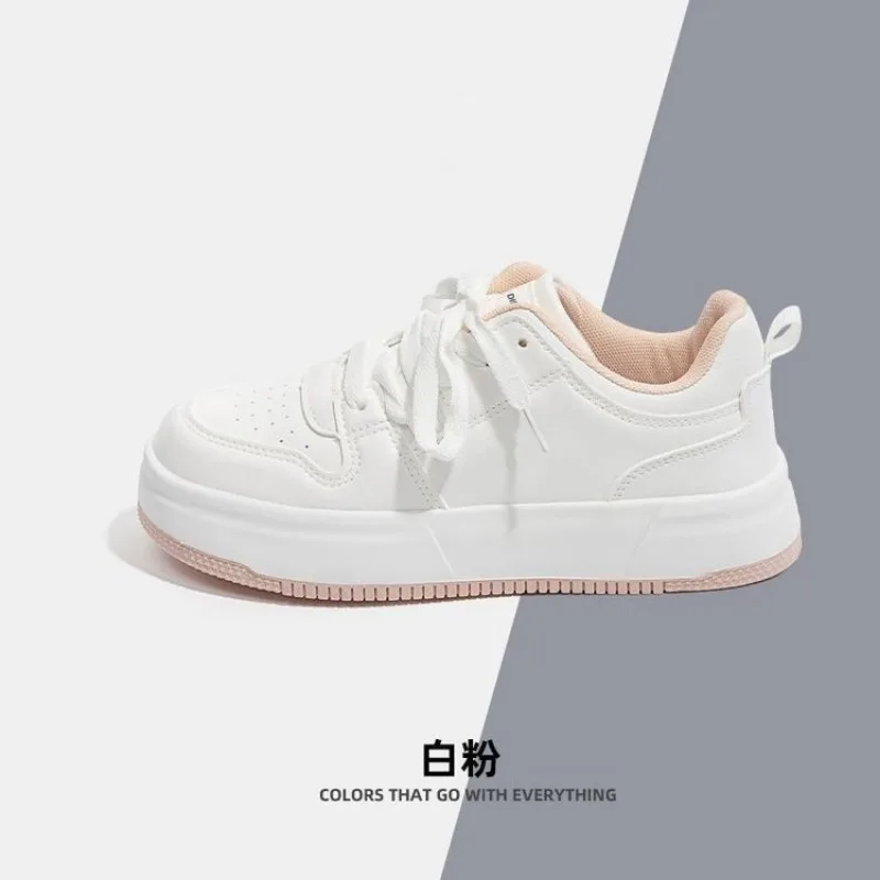 High Quality Women Vulcanized Shoes Fashion Women\'s Sneakers Comfortable Breathable Wear-resistant Women Platform Shoes 2024 New