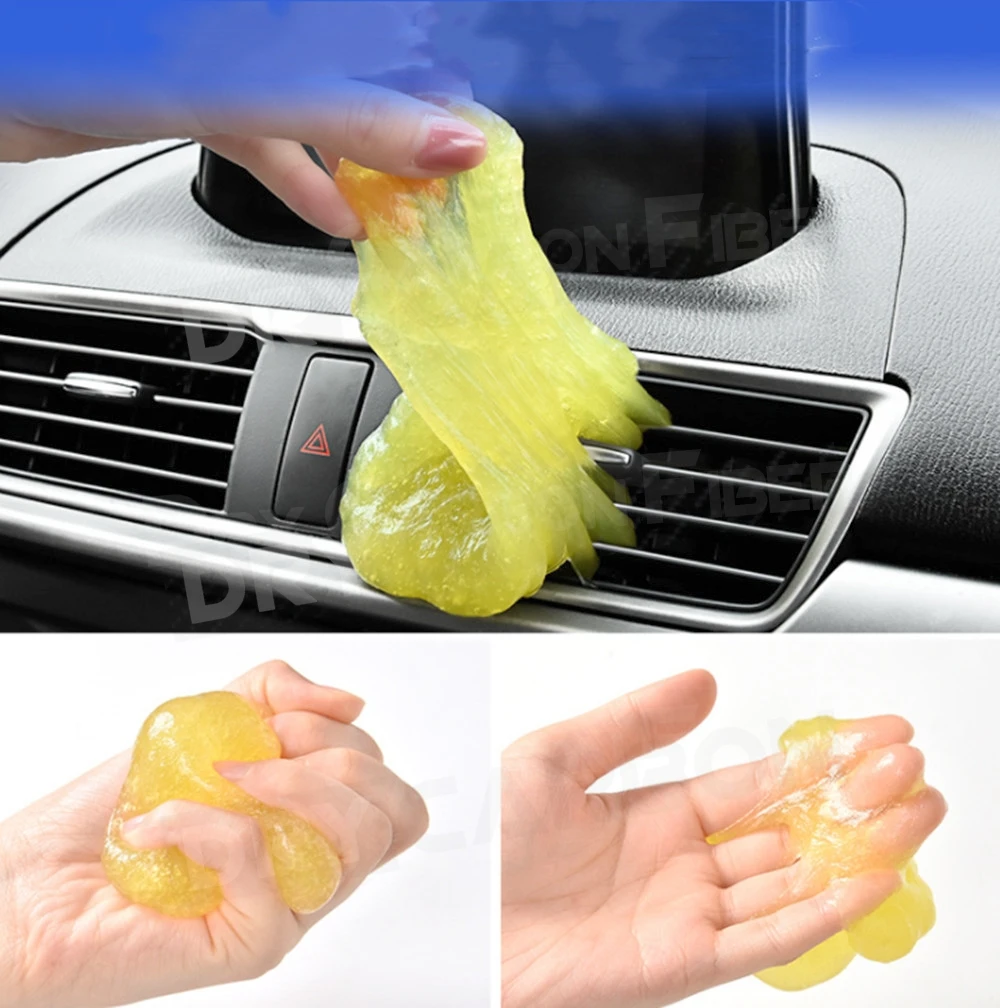 

Car Cleaning Pad Glue Powder Cleaner Cleaner Dust Remover Gel Home Computer Keyboard Clean Tool Car Cleaning Universal