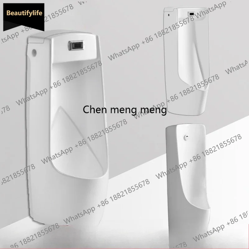 

E5556Floor-to-ceiling ceramic urinal built-in induction vertical urinal water-saving men's urinal