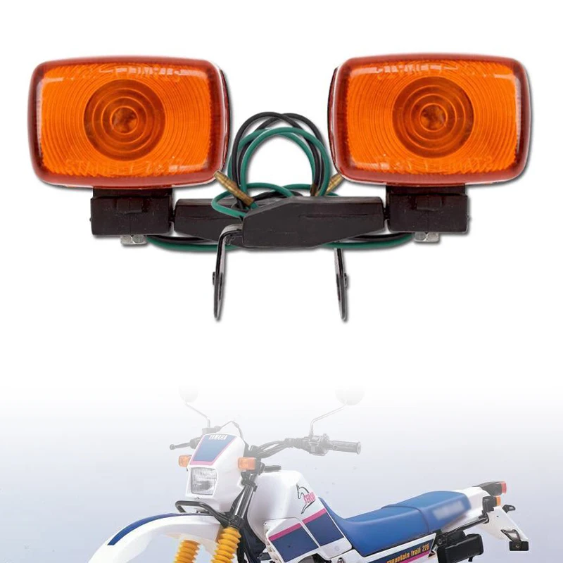 Motocykl przedni tylny kierunkowskaz lampa kontrolna Moto migające migacze światła dla Yamaha XT225 TTR250 Honda XR250 XR
