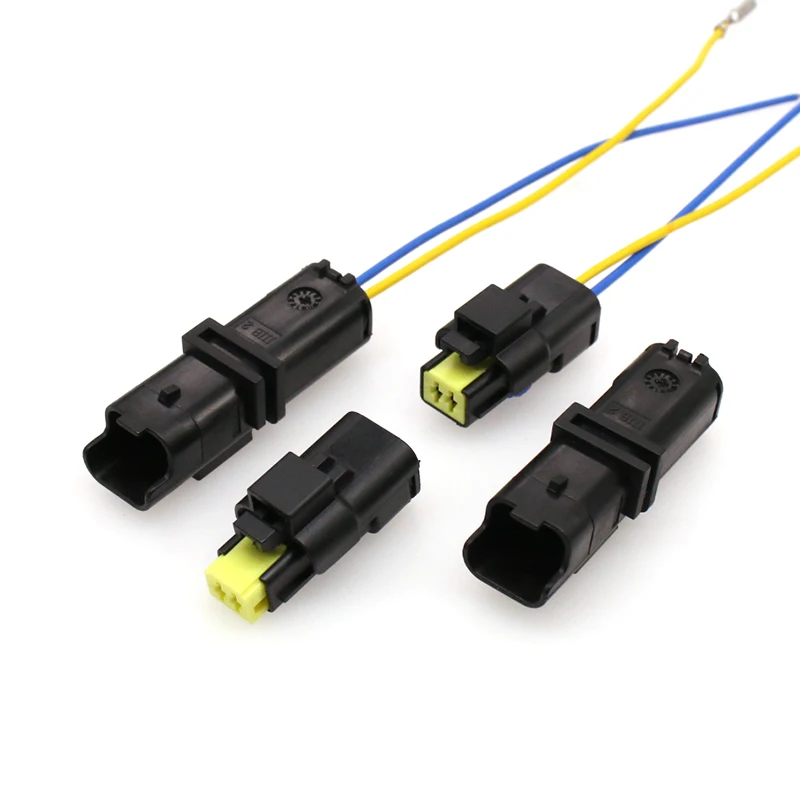 2P convient au faisceau de prise de capteur de température d'eau de transmission Peugeot Citroen DJ7027A-1.5-11/21 terminal de connecteur