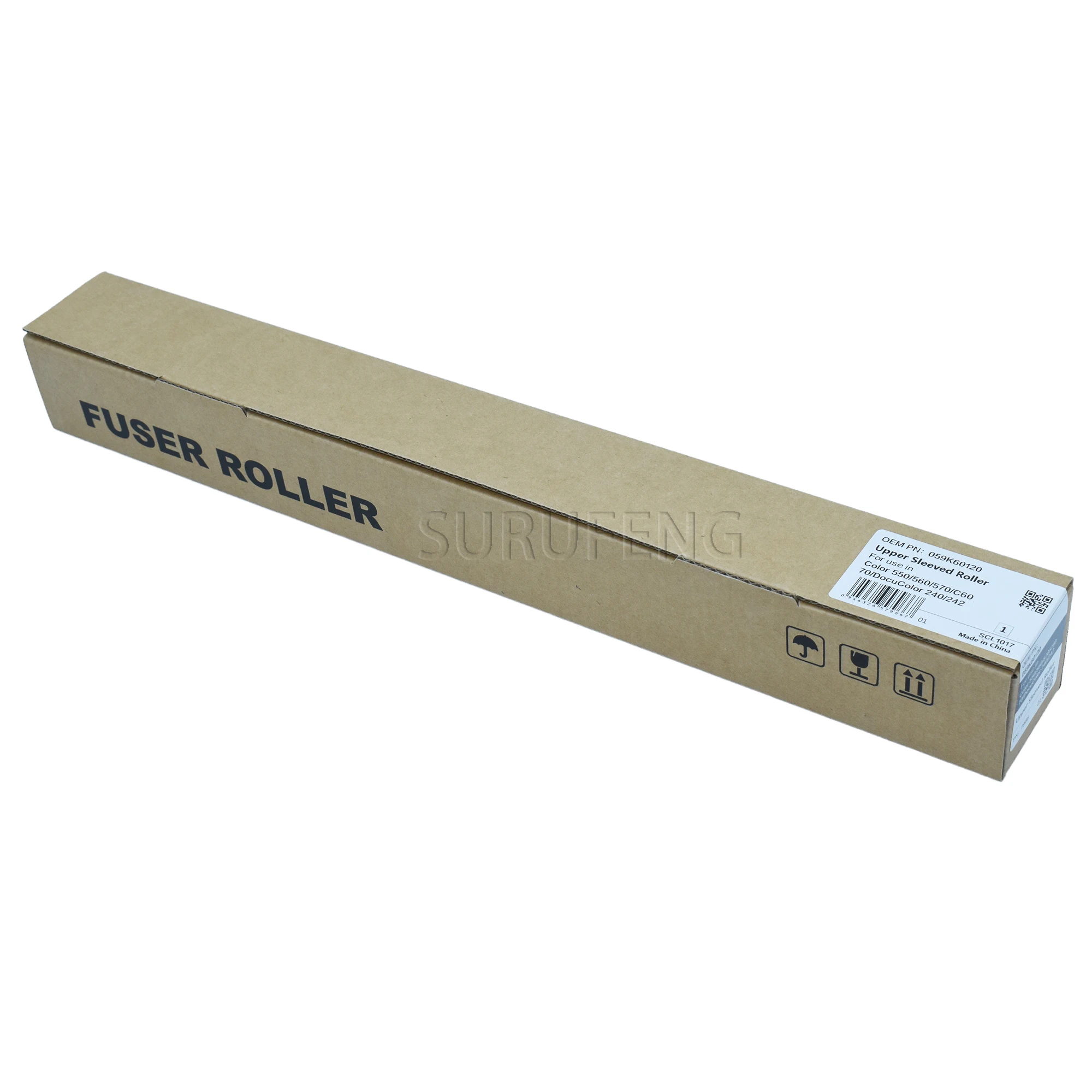 Imagem -03 - para Cet Superior Fuser Rolo para Xerox Cor 550 560 570 C60 C70 Aquecimento Rolo