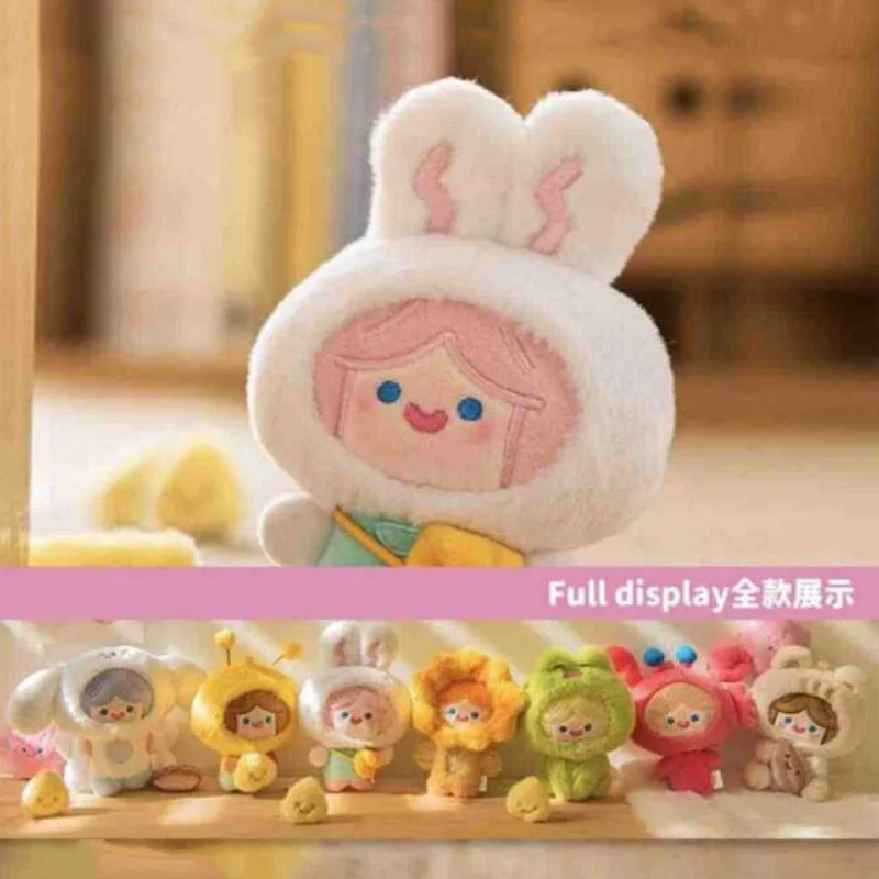 Authentic Cell Rico Zoo Series Blind Box Cute Doll Pendant Rico Happy Fluffy Anime Figure Doll Mystery Box Kids Christmas Gift