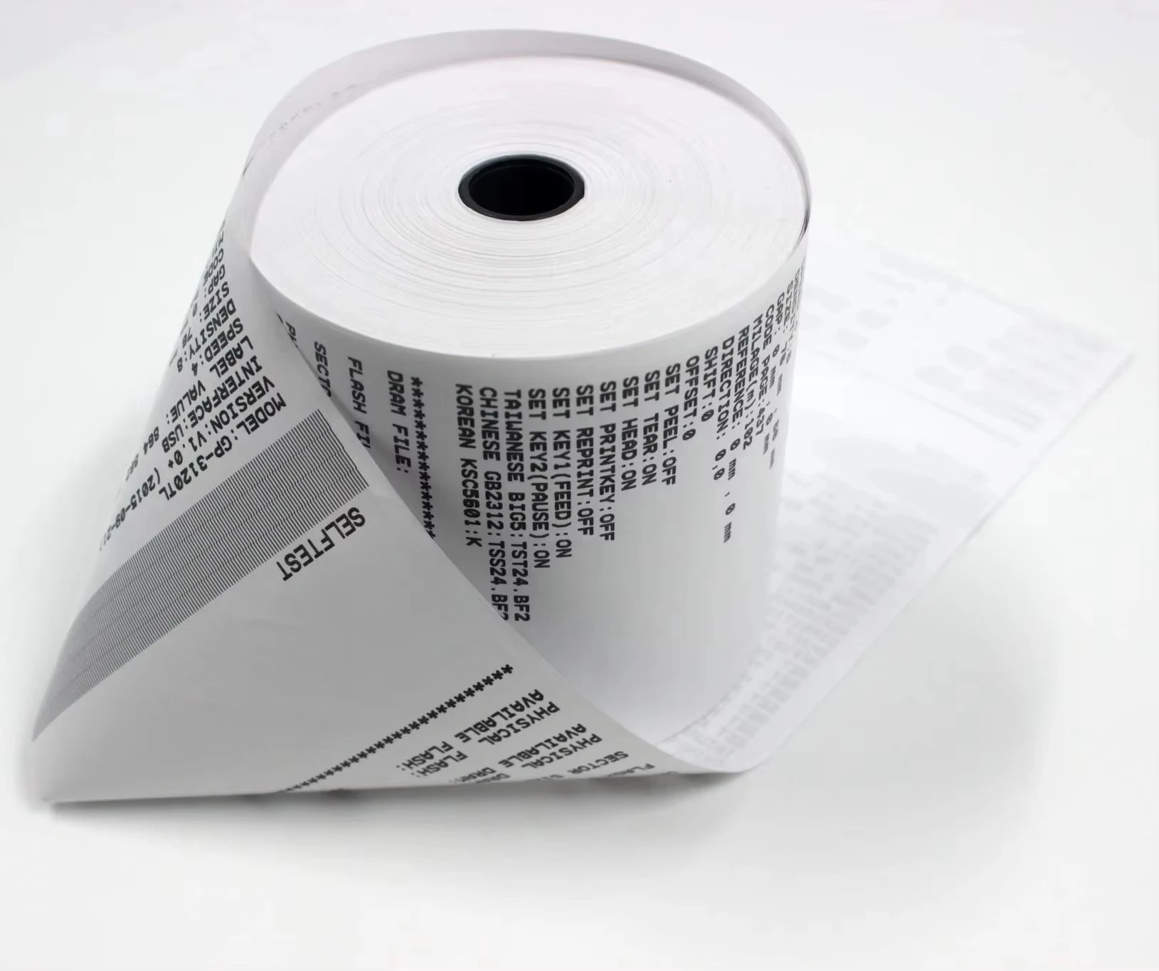 8 Rolls 80x80mm Thermal Credit Card Paper Rolls Compatible with Samsung Printers