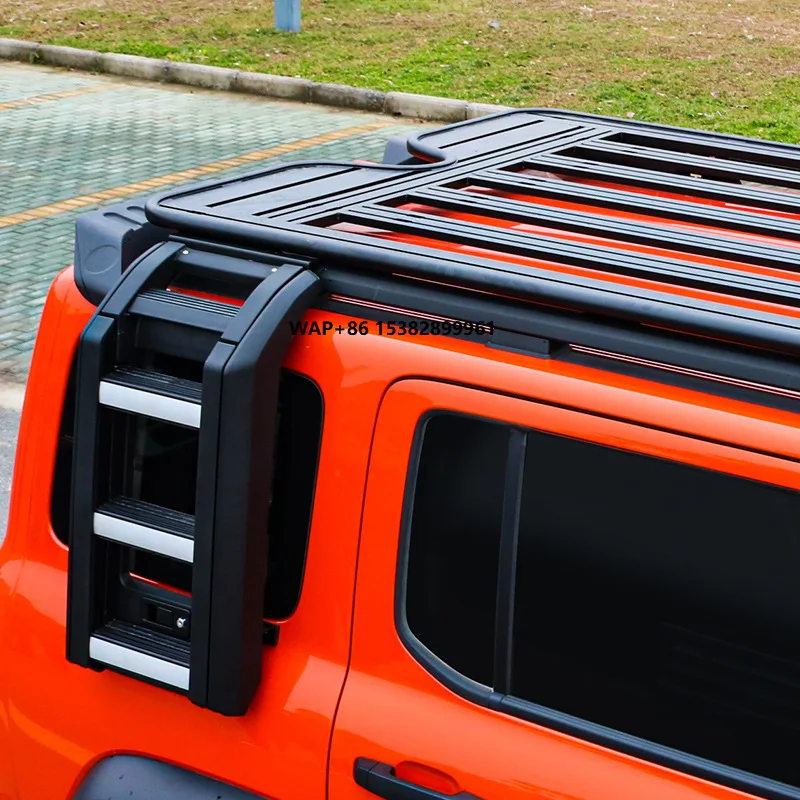 Heavy-Duty Aluminum Roof Kit for Tank 300  Multi-Function Cargo Rack + Off-Road Climbing Ladder Luggage rack expansion platform