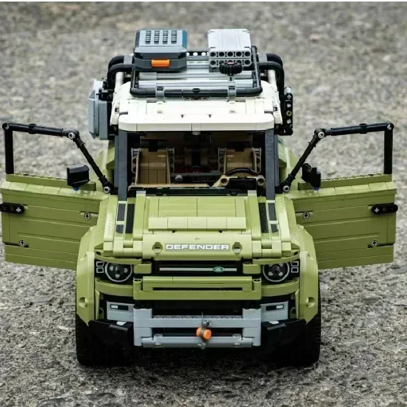 2573 Uds. SuperCar Land Riover Defender vehículo todoterreno bloques de construcción modelo de coche juguetes de ladrillo técnico para niños niñas regalos 42110