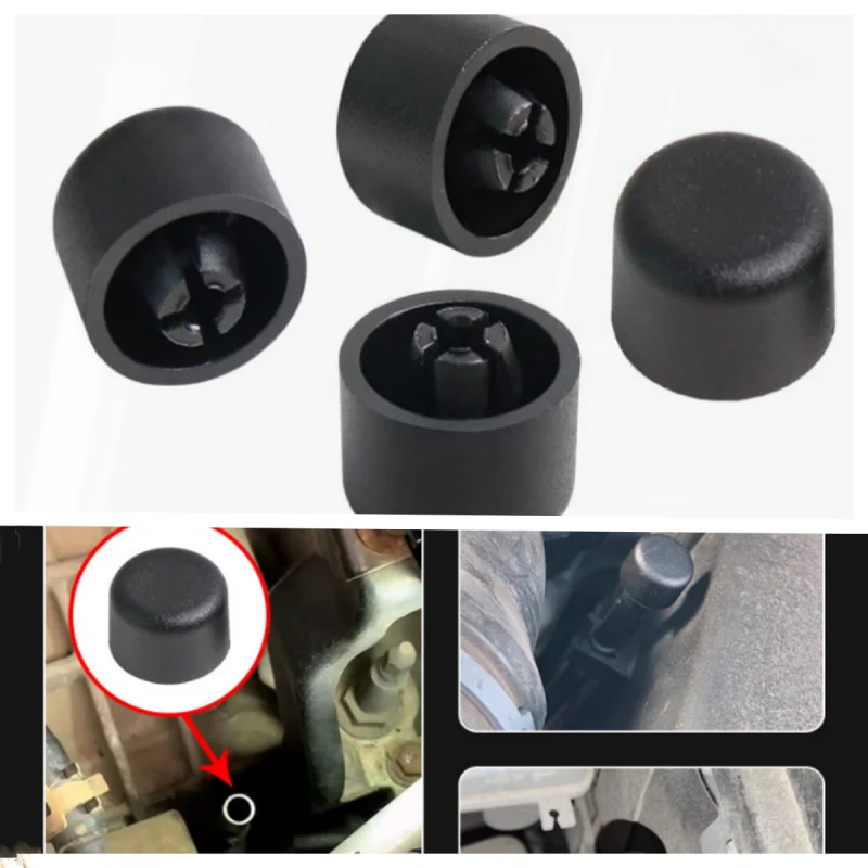 

4PCS Dustproof Transmission Vent Hole Exhaust Caps Automotive Vent Caps Fastener 014301485 Auto Part Easy Installation