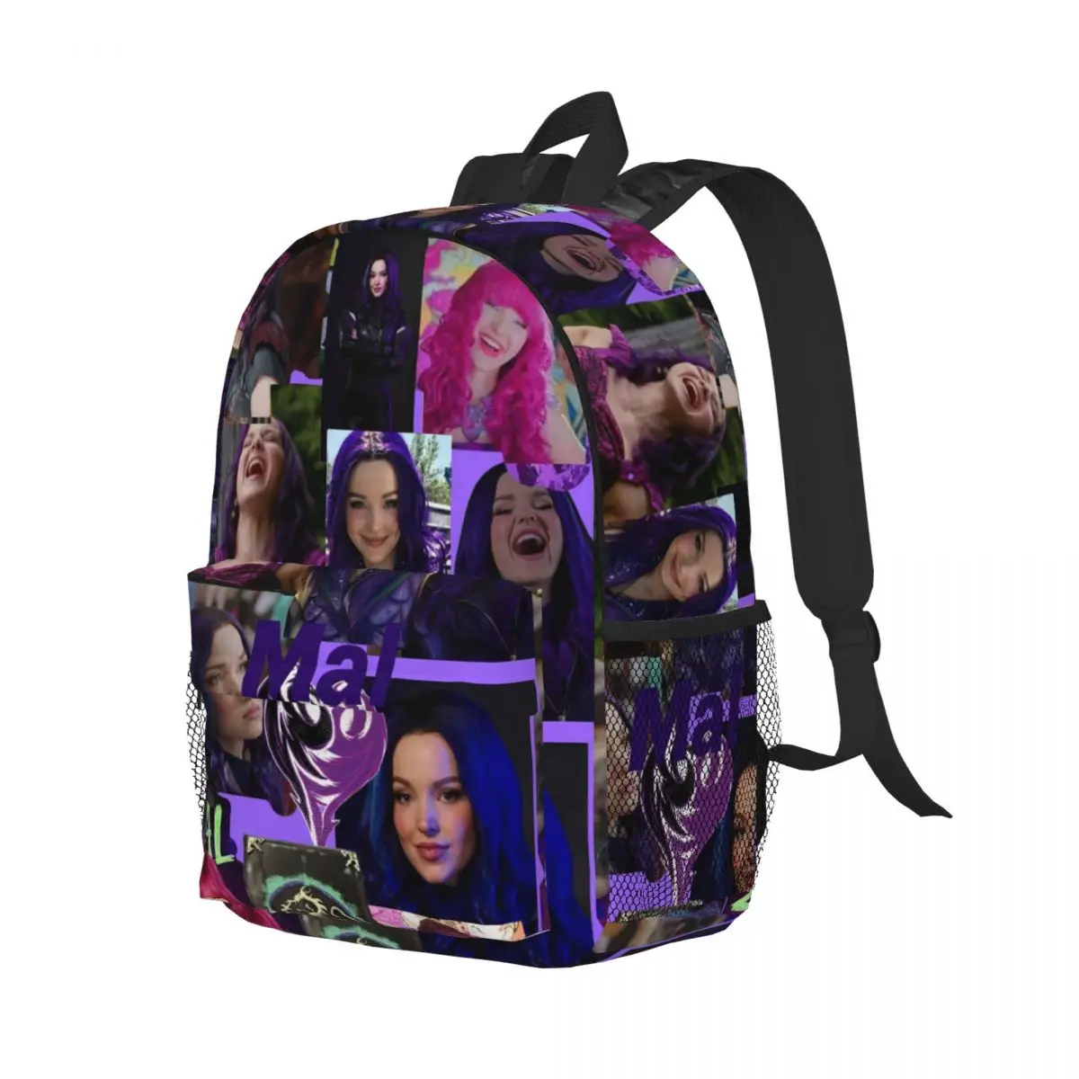 

Mal Descendants 3 Backpack Student Boys Girls BookBag Children School Bag Computer Shoulder Bags for Men Women