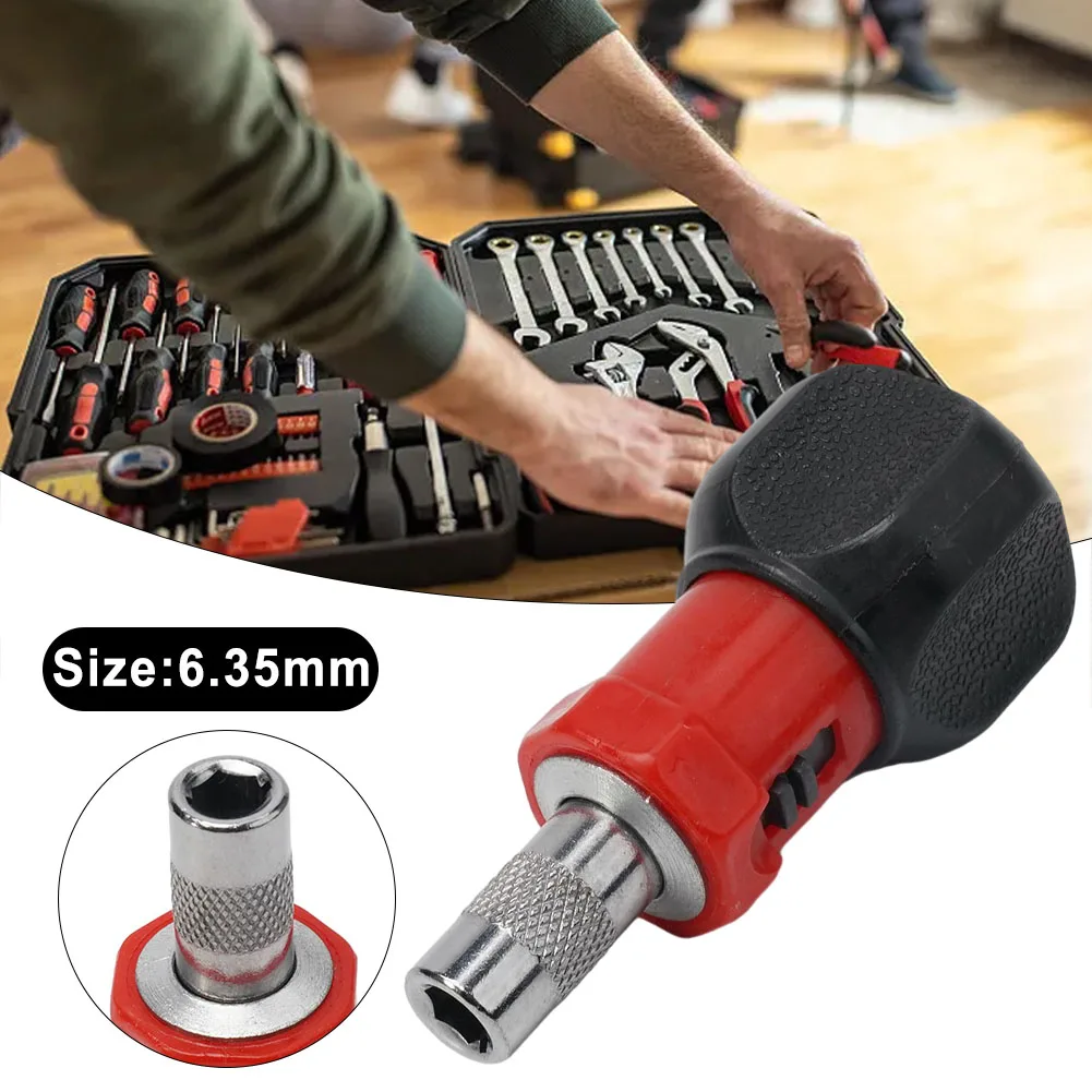 Screw Driver Efficient Magnetic Design Ratchet Wrench Screwdriver Hex Socket Screw Driver 635mm Secure Bit Attachment