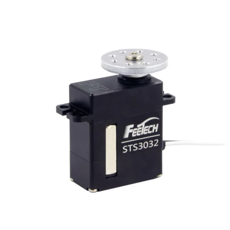 STS3032 معدن 4.5 كجم صغير 360 درجة كوب مجوف رباعي الأرجل روبوت حافلة تسلسلية مؤازرة #2