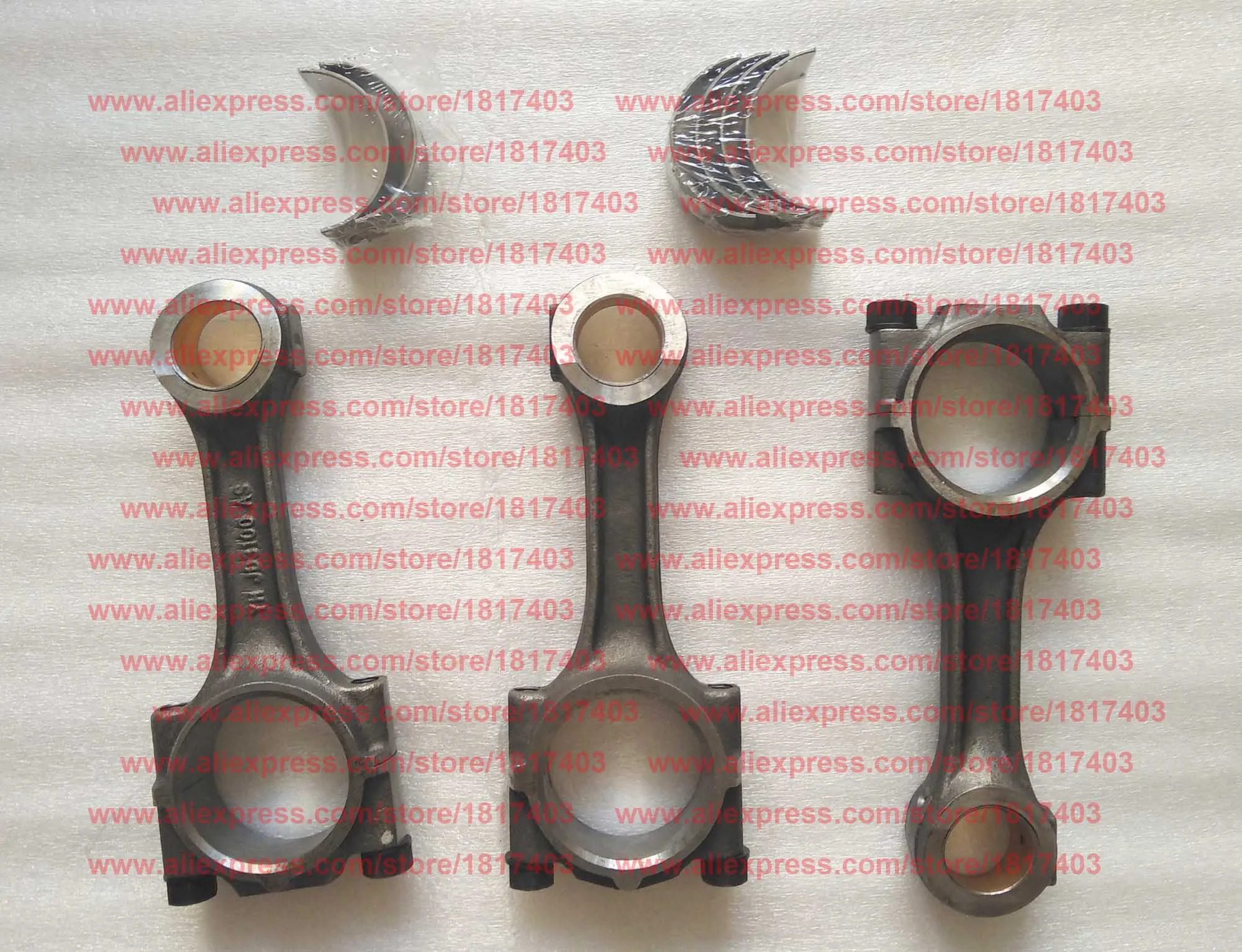 

Jiangdong TY295.4.1.2-1 Connecting Rod Assembly "B" Type + TY295.4.1-6 Connecting Rod Bearing Shell , TY395IT / TY3100IT