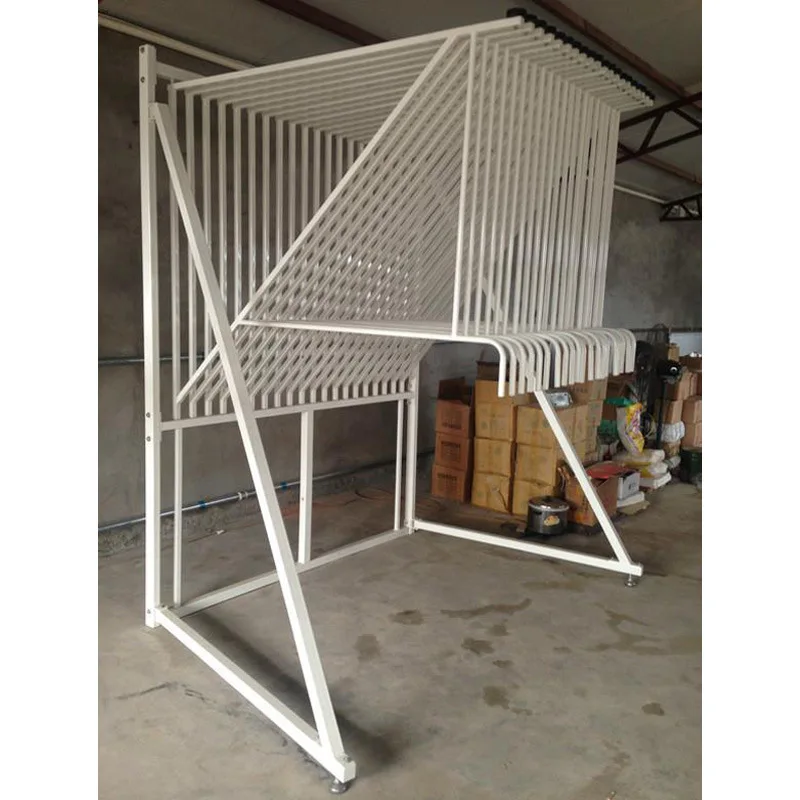 Multi-layer carpet display racks, movable tapestry racks, exhibition display racks