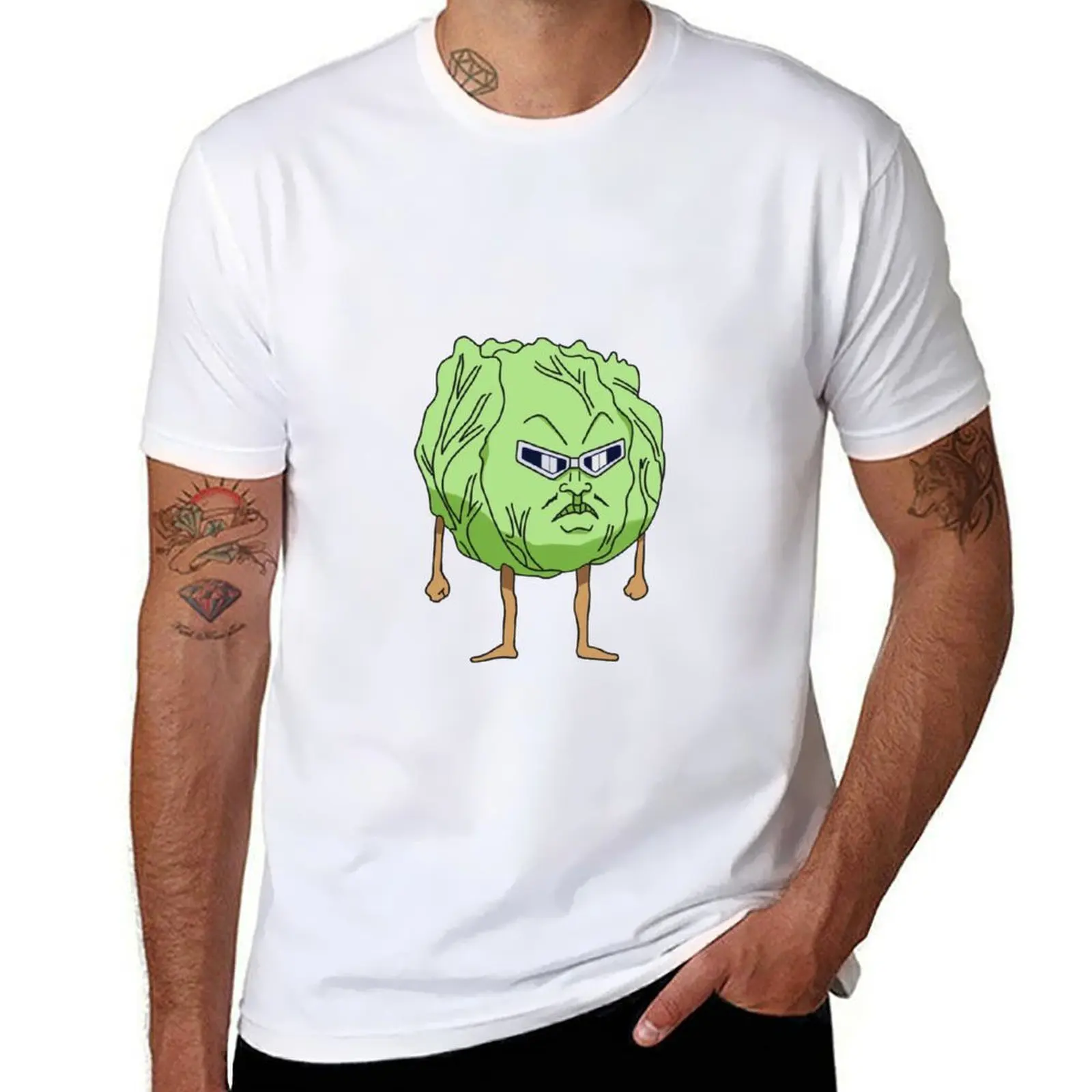 

Cabbage Bobobo-bo bo-bobo T-Shirt anime tshirt cotton tshirt 100% T-Shirt