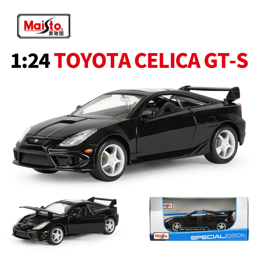 Maisto 1:24 2004 Toyota Celica GT-S vehículos estáticos fundidos a presión juguetes de modelos coleccionables
