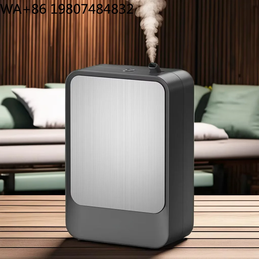 Large Area Tabletop Waterless Scent Nebulizer  Smart App Timing Custom Refillable Oil Bottle Luxury Hotel Air Freshener