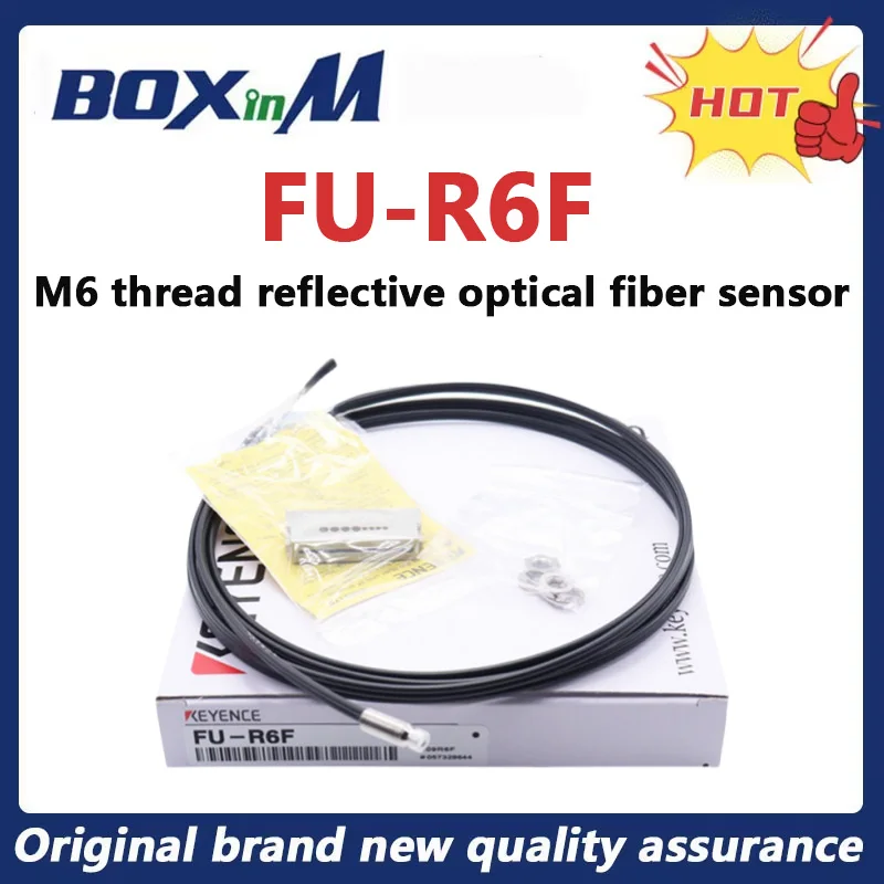 

100% KEYENCE New original FU-R6F M6 reflective visual fiber optic sensor