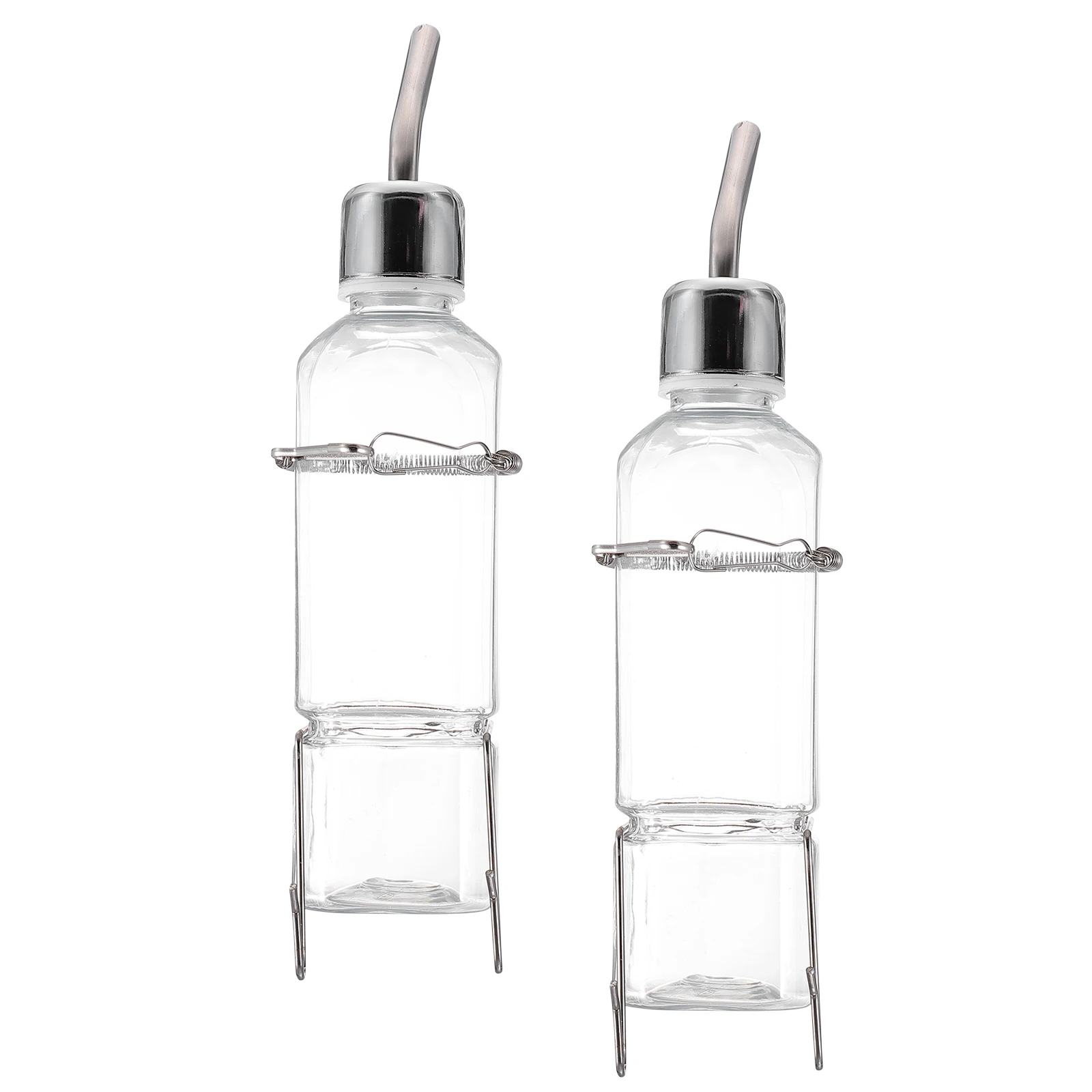 

2 Pcs Pet Water Fountain Baby Rabbit Bottle Feeders and Auto Bunny Bowl Bottles for Pets